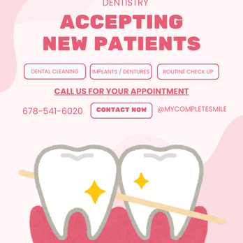 Complete Smile Dentistry - General Dentistry Near Me - Suwanee, Georgia