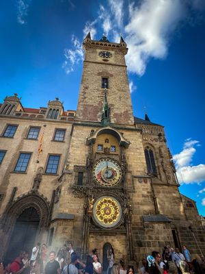 Prague Astronomical Clock by null