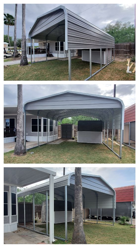 Slide of JC Benz Carports