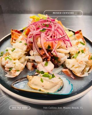 Ceviches Peru Beach by null