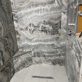 CLT Renovate - Basement steam shower with bench - General Contractors Near Me