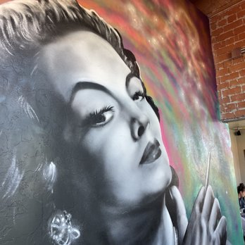Borderlands Brewing - Beautiful mural when you first walk inside - Brewpubs Near Me - Tucson, Arizona