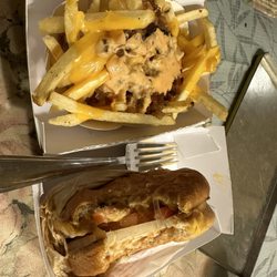 In-N-Out Burger - I love to get a grilled cheese with regular and grilled onions and animal fries.