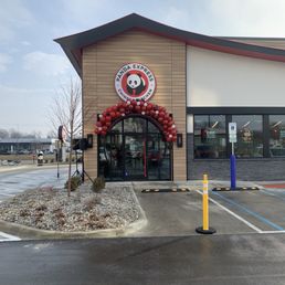 Exterior outside entrance of Panda Express - Grand Opening - Southfield, Michigan Exterior outside entrance of Panda Express - Grand Opening - Southfield, Michigan