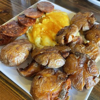 CRAFTkitchen - Look at those perfect Smashed Potatoes - New American Near Me - Henderson, Nevada CRAFTkitchen - Look at those perfect Smashed Potatoes - New American Near Me - Henderson, Nevada