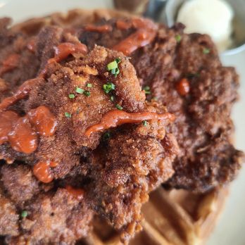 Toast Kitchen & Bakery - Nashville hot chicken and waffles - Breakfast & Brunch Near Me - Tustin, California