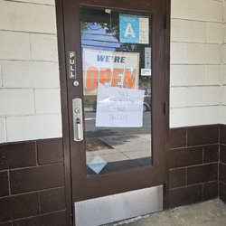 La Corona Tortilleria - A sign that says No Tortillas No Tacos. What a joke.