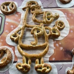 Philly Pretzel Factory - Philly Phanatic