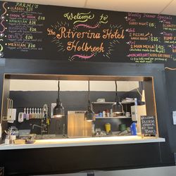 Riverina Hotel - Menu board, always a weekly special!