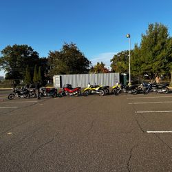 On The Road Again Motorcycle School - Staging