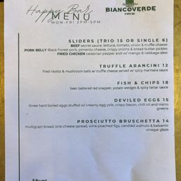 Happy Hour Food Menu April 2026 Happy Hour Food Menu April 2026