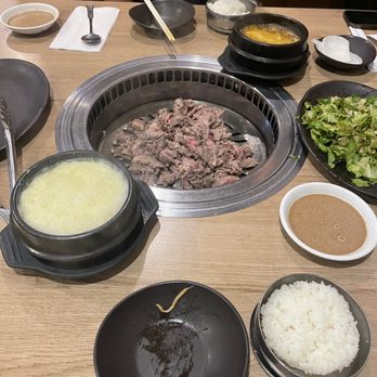 Oegadgib - AYCE set order (brisket in this picture) - Korean Near Me - Annandale, Virginia