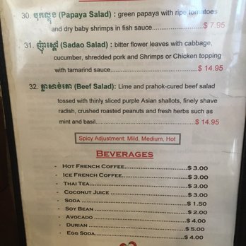 I Heart Cambodia - Menu 4/4. - Cambodian Near Me - Philadelphia, Pennsylvania I Heart Cambodia - Menu 4/4. - Cambodian Near Me - Philadelphia, Pennsylvania