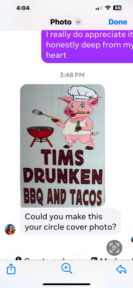 Food from Tims Drunken Tacos And Bbq