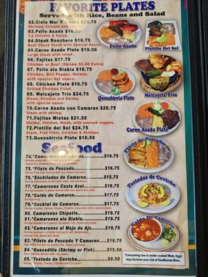 Menu photo 5 Sol y Sabor Molalla, OR