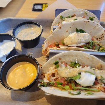 Buffalo Wild Wings - Three Cicken tacos, Lunch Special - Chicken Wings Near Me - Santa Maria, California