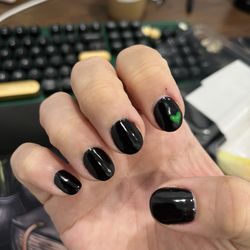 K Nails - Mani gel with one design