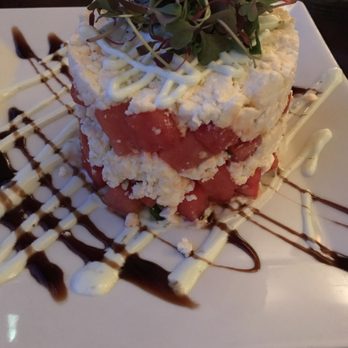 Elliot's - Watermelon Feta salad, Surf n Turf, and Scallops Virgo - Seafood Near Me - Freeport, New York Elliot's - Watermelon Feta salad, Surf n Turf, and Scallops Virgo - Seafood Near Me - Freeport, New York