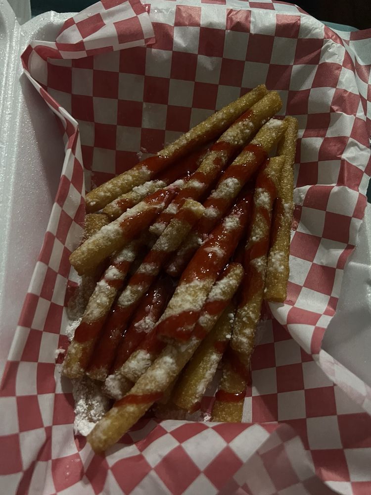 Food from Redbone Indian Tacos