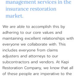 Kapi Restoration