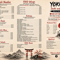 Yokos Sushi Hibachi