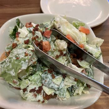 Malone's - The salad is really like a wedge, but chopped up. It's shareable at the table too, which is nice - Steakhouses Near Me - Chattanooga, Tennessee Malone's - The salad is really like a wedge, but chopped up. It's shareable at the table too, which is nice - Steakhouses Near Me - Chattanooga, Tennessee