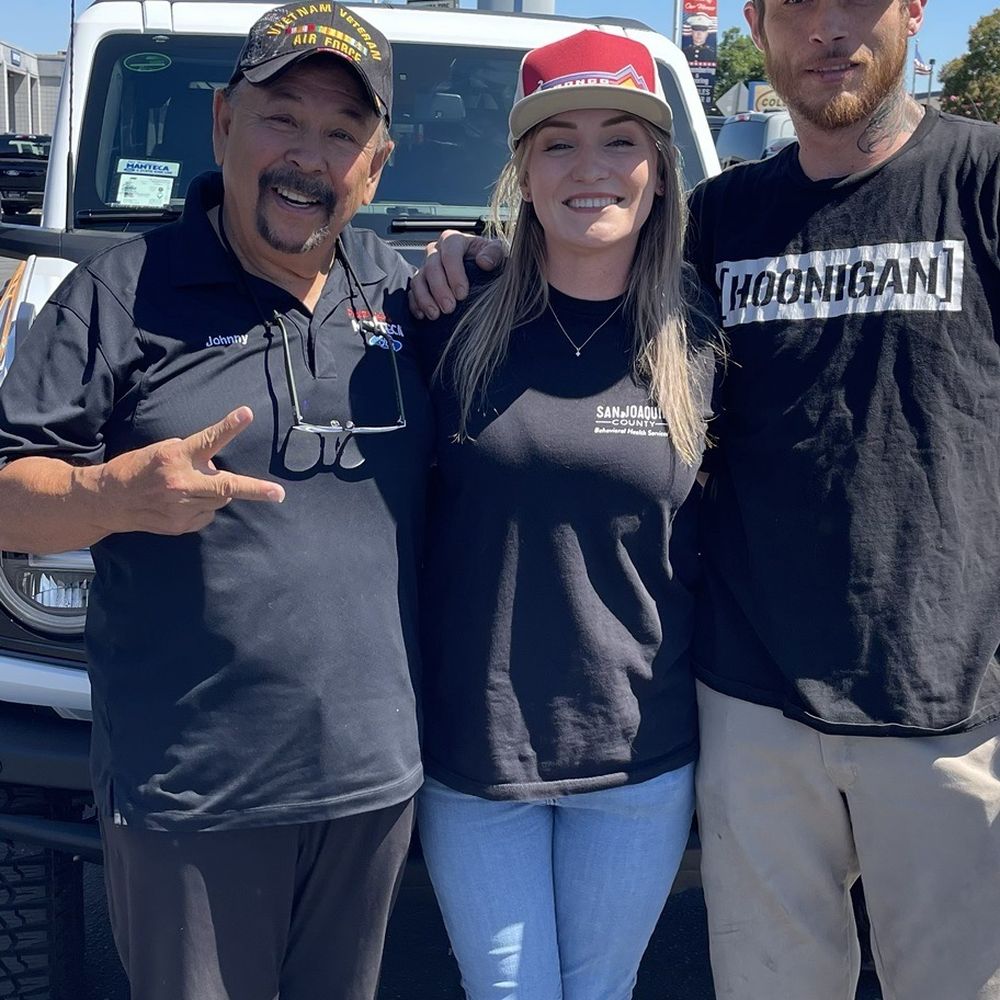 Phil Waterford's Manteca Ford - Johnny, Laura, and Jimmy - Car Dealers Near Me - Manteca, California Phil Waterford's Manteca Ford - Johnny, Laura, and Jimmy - Car Dealers Near Me - Manteca, California