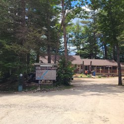 Two Lakes Camping - Main office and map of the camp grounds!