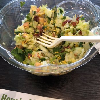 Chop Stop - Chefs chop, I already ate 1/2 of it haha - Salad Near Me - Rancho Cucamonga, California