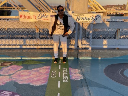 Purple People Bridge by null