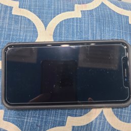 Wish I had a before pic!  The screen was cracked all over and starring to come out!  Teenagers!  Gotta love them!