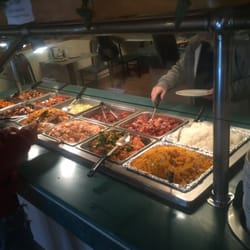 China Buffet - One of the 3 steam tables.