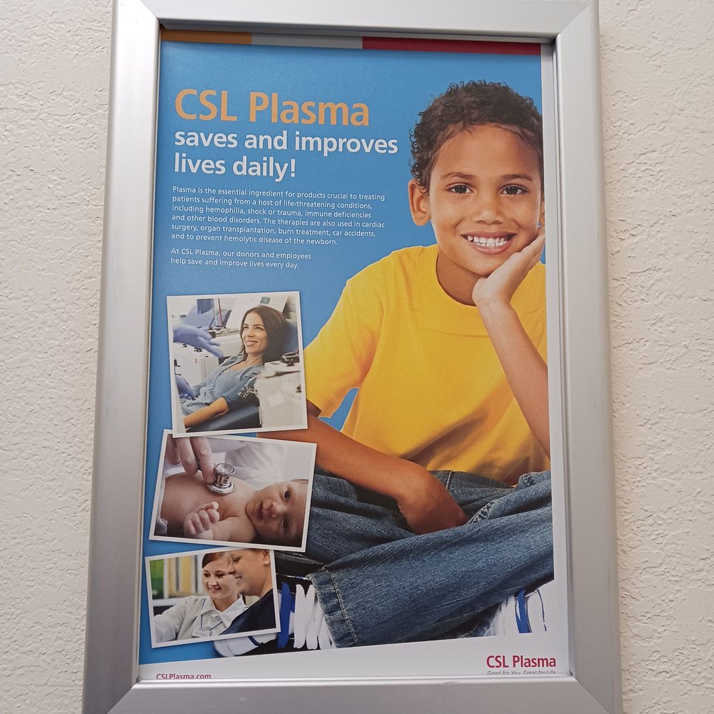 CSL PLASMA Updated September 2024 2150 Riverside Pkwy
