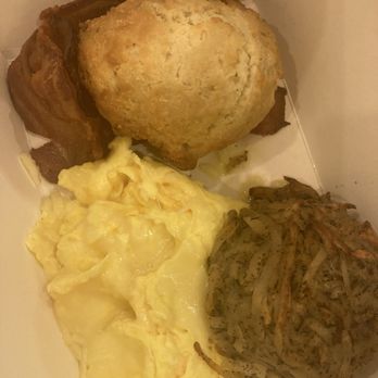 Criollo Restaurant - Eggs, biscuit, bacon, & potatoes & they all were nasty - New American Near Me - New Orleans, Louisiana