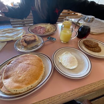Frontier - Pancakes sausage and eggs - Mexican Near Me - Albuquerque, New Mexico