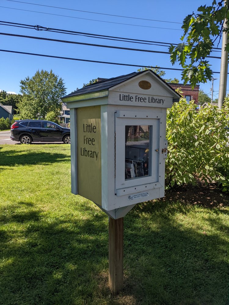 LITTLE FREE LIBRARY 14 Falls Rd, Shelburne, Vermont Community Book