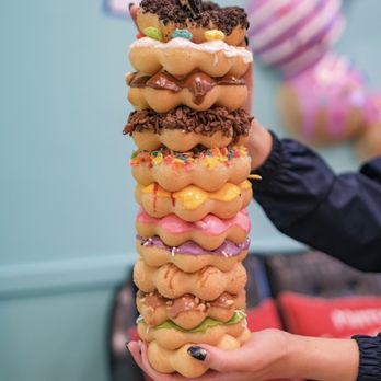 Donutchew - Fair Oaks Mall - Donut stack! - Desserts Near Me - Fairfax, Virginia