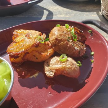 Mole Mexican Kitchen - Smashed potatoes - Mexican Near Me - Sedona, Arizona Mole Mexican Kitchen - Smashed potatoes - Mexican Near Me - Sedona, Arizona