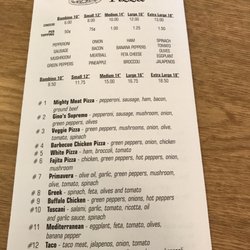 Gino's Pizza - Menu-4