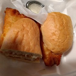 The Scoreboard Restaurant & Lounge - Fish Sandwich