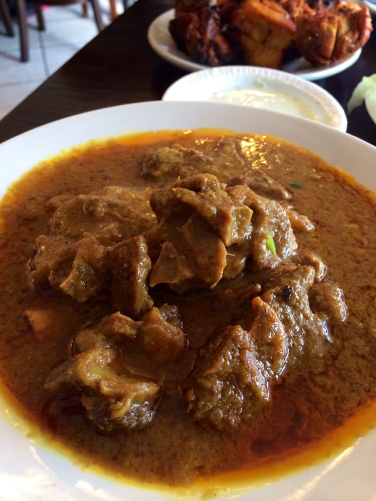 Photo of Dera Restaurant - Jackson Heights, NY, United States. Best goat curry. $10 large portion and so yummy.