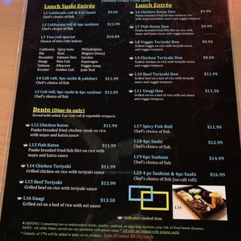 Sushi Nini - Lunch special entrees - Sushi Bars Near Me - Round Rock, Texas Sushi Nini - Lunch special entrees - Sushi Bars Near Me - Round Rock, Texas