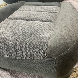 Lower seat redone. Lower seat redone.