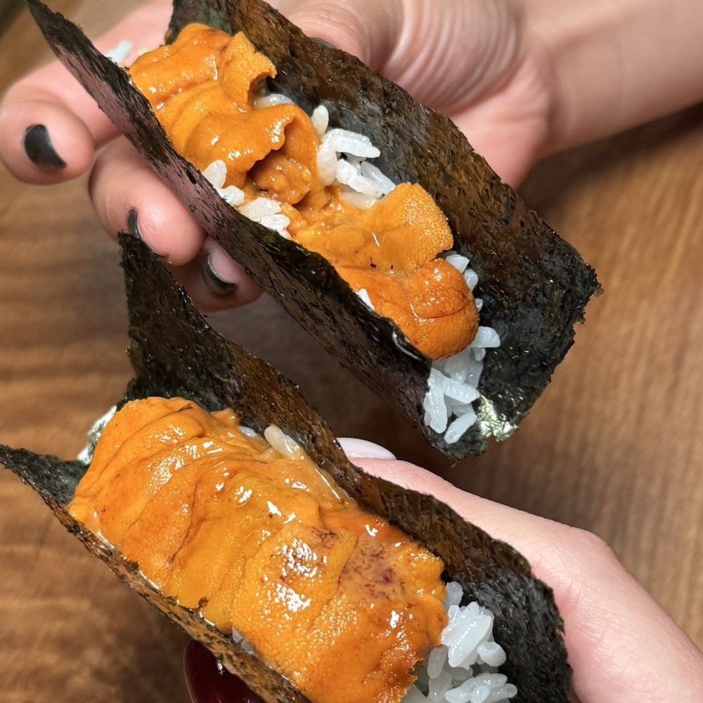 Sushi Yukimi - uni handroll - Japanese Near Me - New York, New York Sushi Yukimi - uni handroll - Japanese Near Me - New York, New York