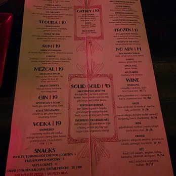 Nothing Really Matters - Cocktail Bars Near Me - New York, New York Nothing Really Matters - Cocktail Bars Near Me - New York, New York