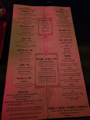 Menu photo 2 Nothing Really Matters New York, NY Menu photo 2 Nothing Really Matters New York, NY