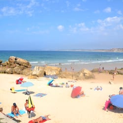 Praia do Baleal Norte - Plage du Baleal, côté île. Un après-midi d'août.