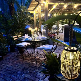 Gardenia's Bistro - Walking up to our Private dinner - Breakfast & Brunch Near Me - Tavernier, Florida