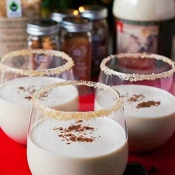 Brick Tavern - three glasses of milk with cinnamon sprinkles - Pubs Near Me - Chicago Ridge, Illinois Brick Tavern - three glasses of milk with cinnamon sprinkles - Pubs Near Me - Chicago Ridge, Illinois
