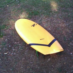 2 Mile Surf Shop - Vernor Mini Simmons. More fun than anything else you are riding.